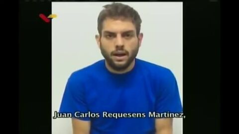 El Gobierno Venezolano difunde un v&iacute;deo con la "confesi&oacute;n" de acusado por el atentado a Maduro