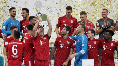 El Bayern levanta la Supercopa de Alemania