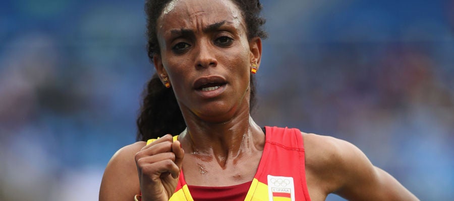La atleta española Gebre La atleta española Gebre