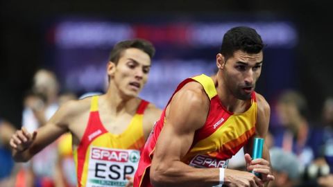 Lucas B&uacute;a en el Europeo de Atletismo