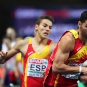 Lucas Búa en el Europeo de Atletismo