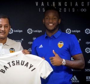 Presentación de Batshuayi Presentación de Batshuayi