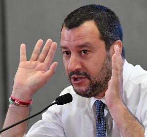 Salvini, ministro de interior italiano Salvini, ministro de interior italiano