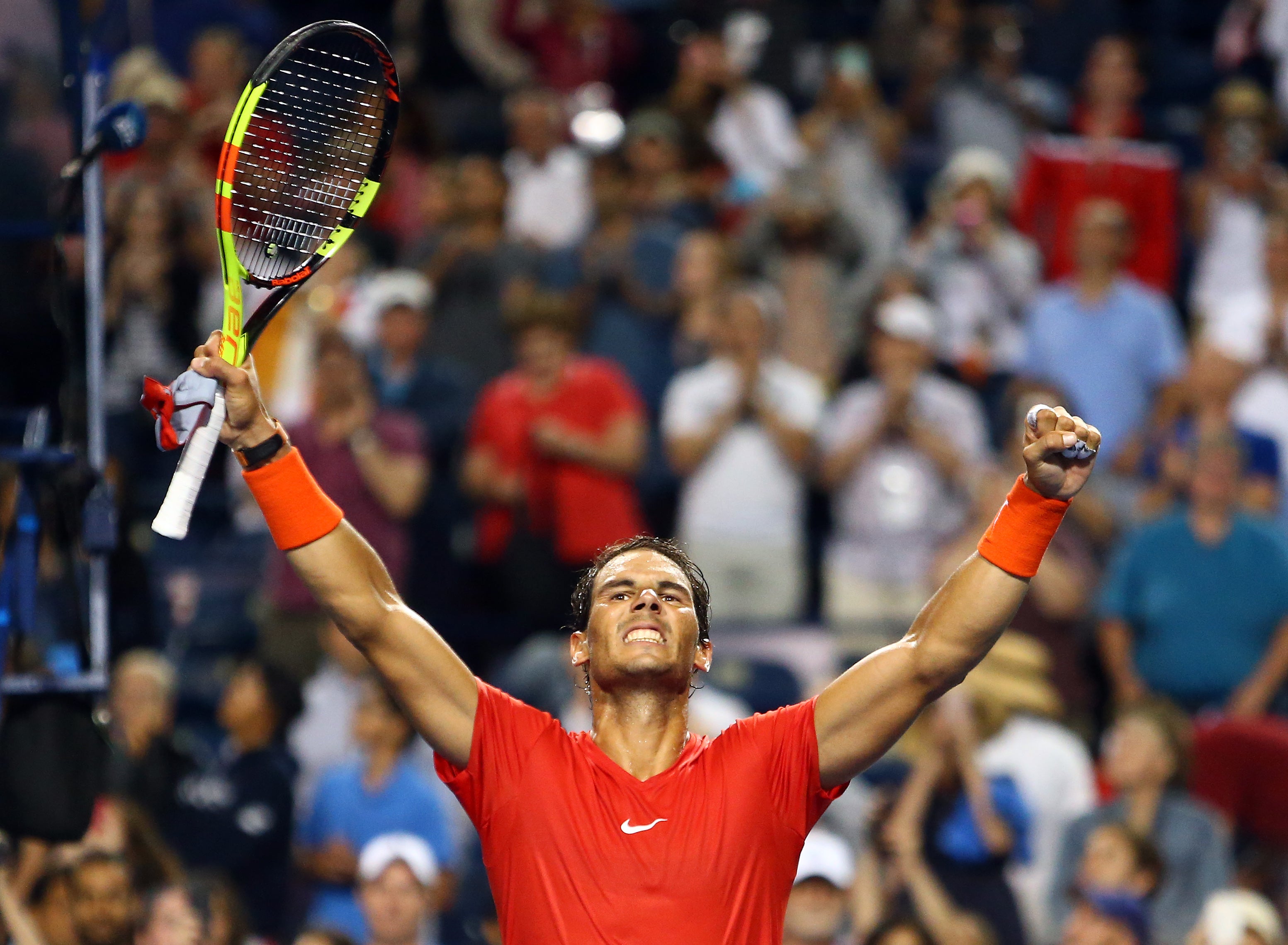 Rafa Nadal, campeón del Masters 1.000 de Toronto tras ganar la final ante Tsitsipas Rafa Nadal, campeón del Masters 1.000 de Toronto tras ganar la final ante Tsitsipas