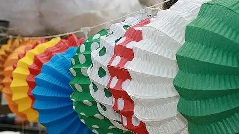 Farolillos de feria Feria Málaga 2018