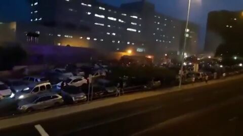 Un incendio en el Hospital de la Candelaria obliga a desalojar a varios pacientes