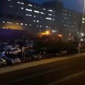 Un incendio en el Hospital de la Candelaria obliga a desalojar a varios pacientes