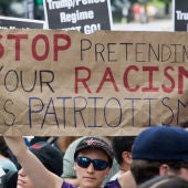 Marcha contra los supremacistas blancos en Washington, Estados Unidos