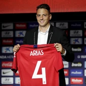 Presentación de Santiago Arias con el Atlético Presentación de Santiago Arias con el Atlético