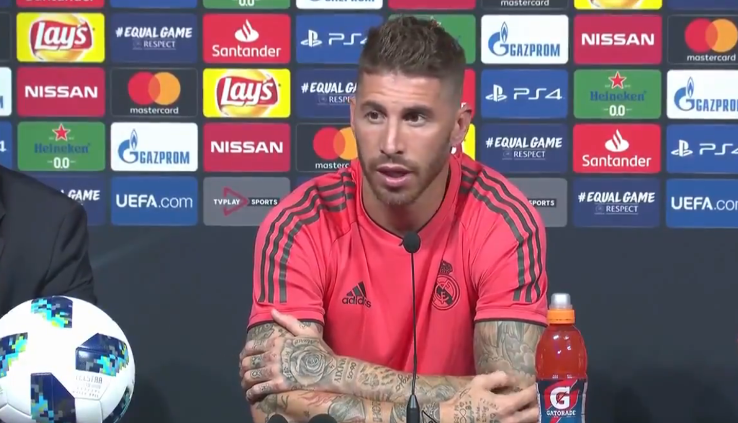 Sergio Ramos responde a Cristiano Ronaldo: "La clave del éxito es que siempre nos hemos sentido una familia" Sergio Ramos responde a Cristiano Ronaldo: "La clave del éxito es que siempre nos hemos sentido una familia"