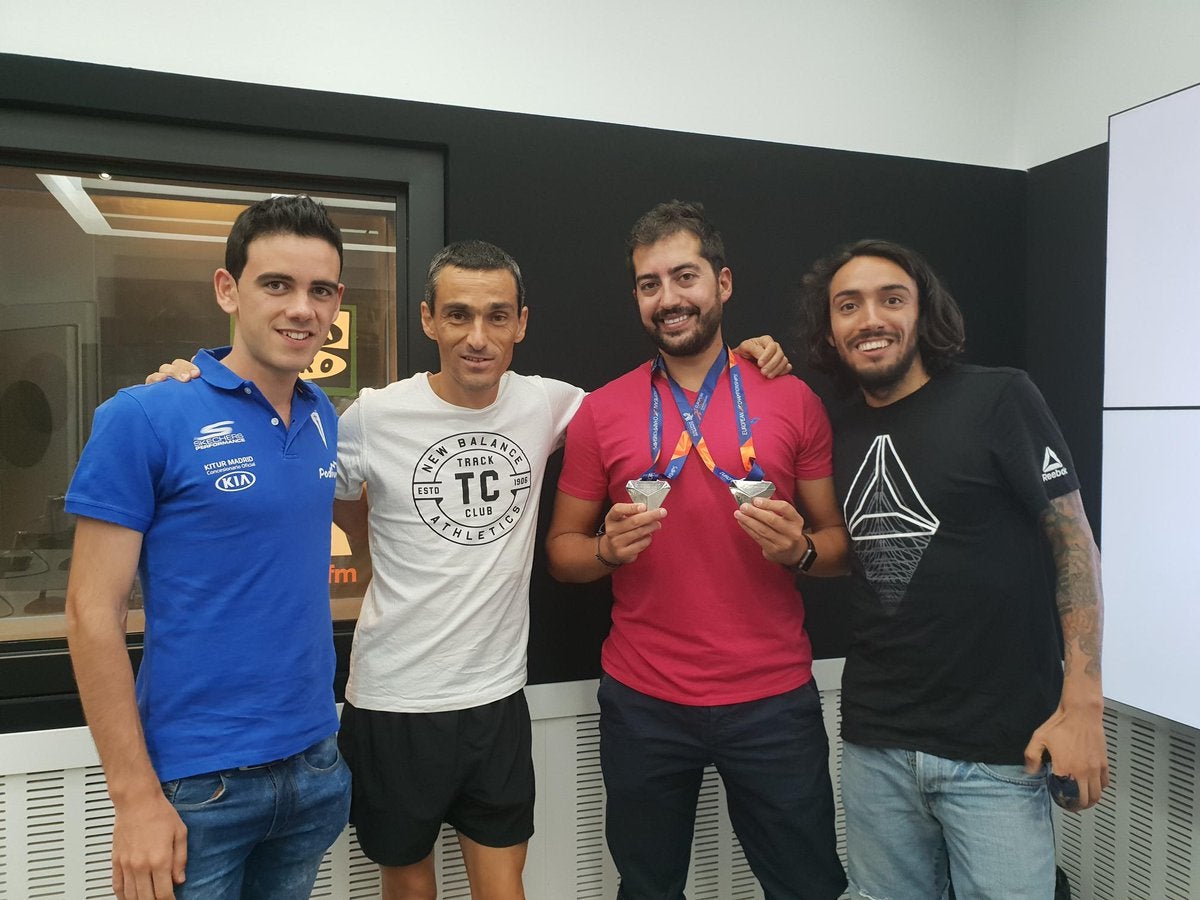 Los éxitos del atletismo español en El Transistor con tres medallistas europeos Los éxitos del atletismo español en El Transistor con tres medallistas europeos