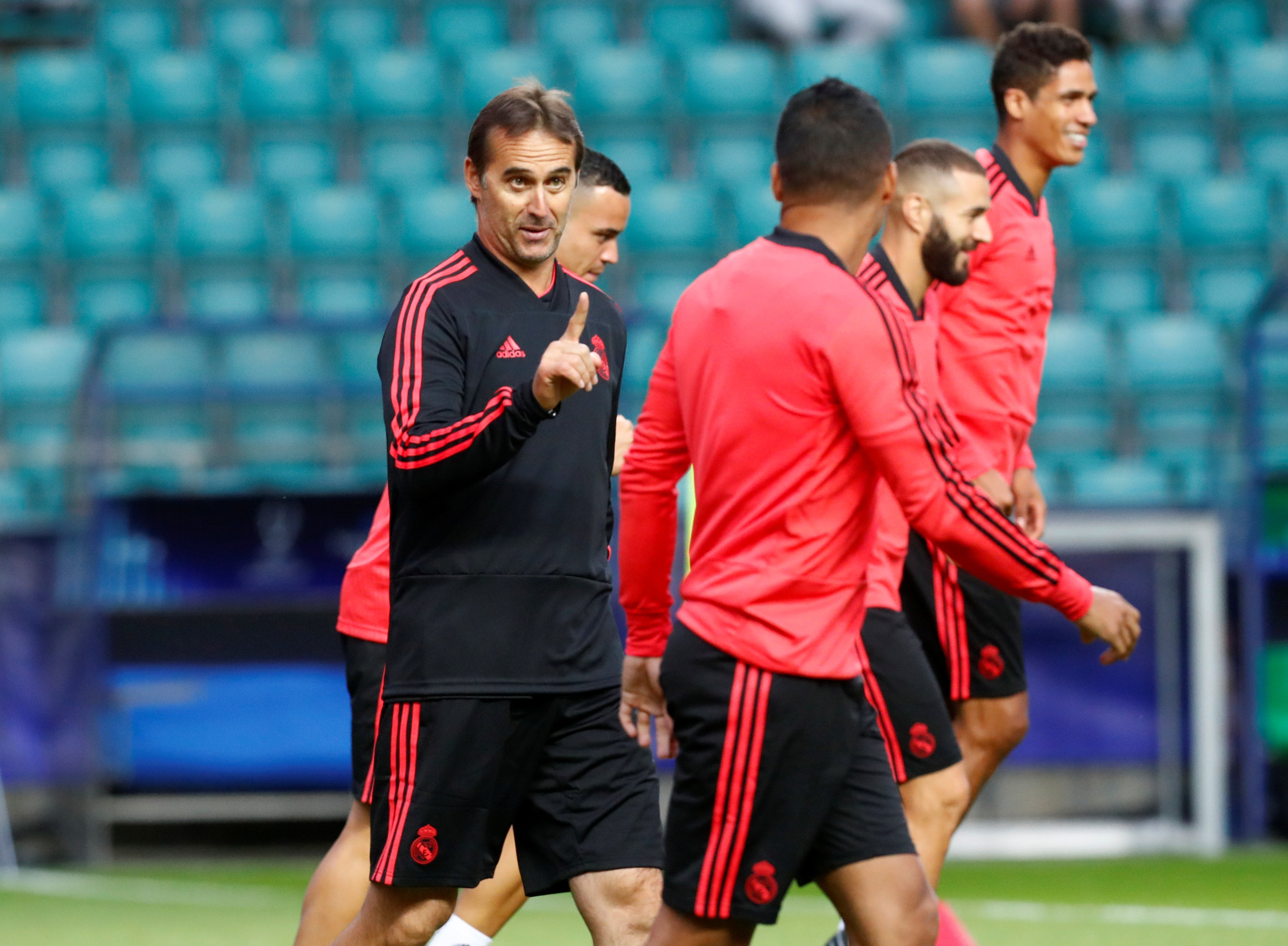 Julen Lopetegui: "Tengo decidido quién va a jugar en la portería" Julen Lopetegui: "Tengo decidido quién va a jugar en la portería"