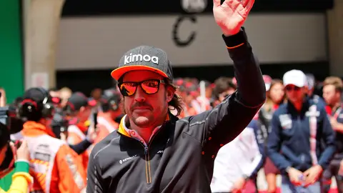 Fernando Alonso, durante un Gran Premio Fernando Alonso, durante un Gran Premio