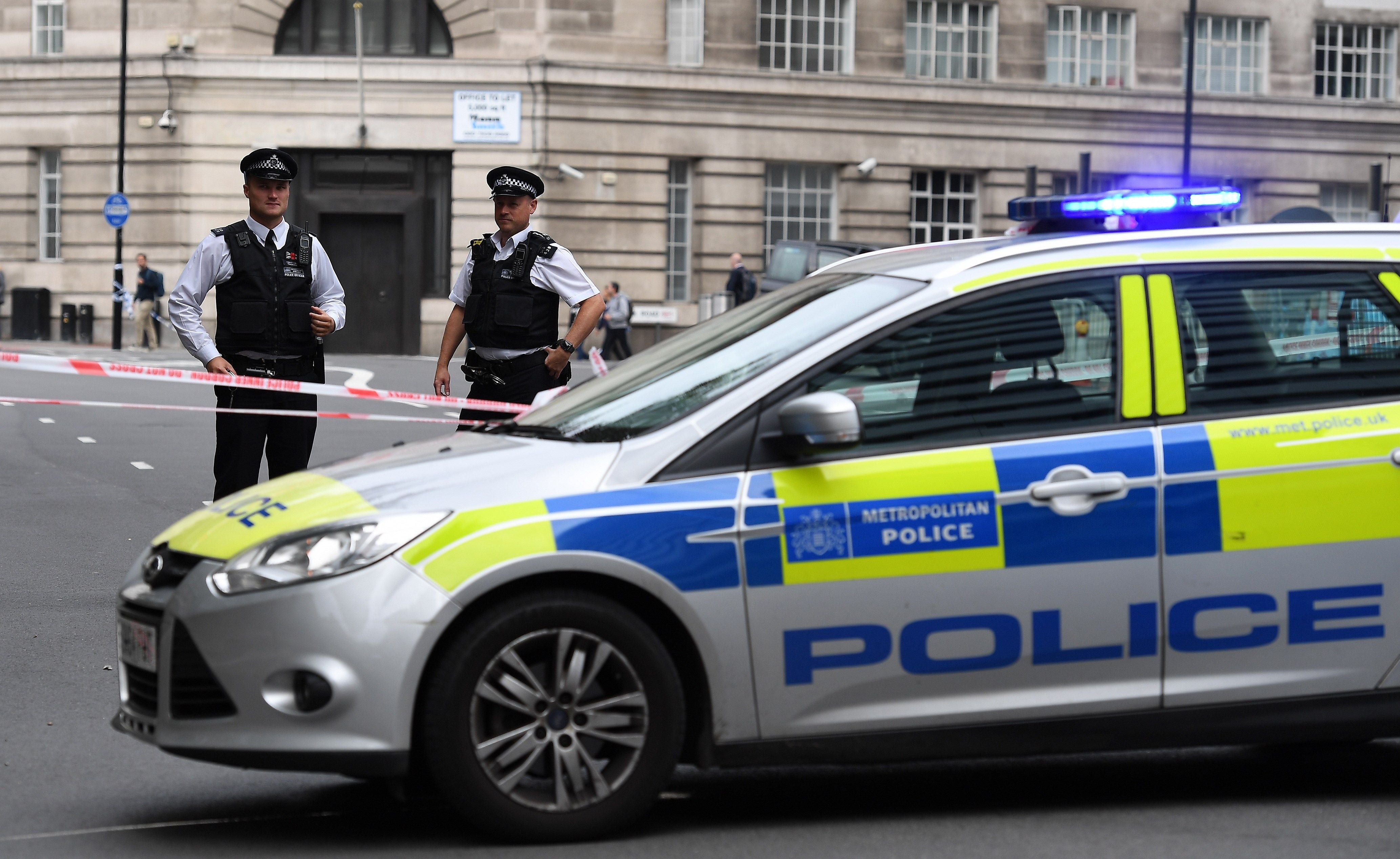 El atropello ante el Parlamento británico es un ataque terrorista, según la Policía El atropello ante el Parlamento británico es un ataque terrorista, según la Policía
