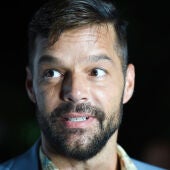 Ricky Martin durante la gala de Unicef en Cerdeña 