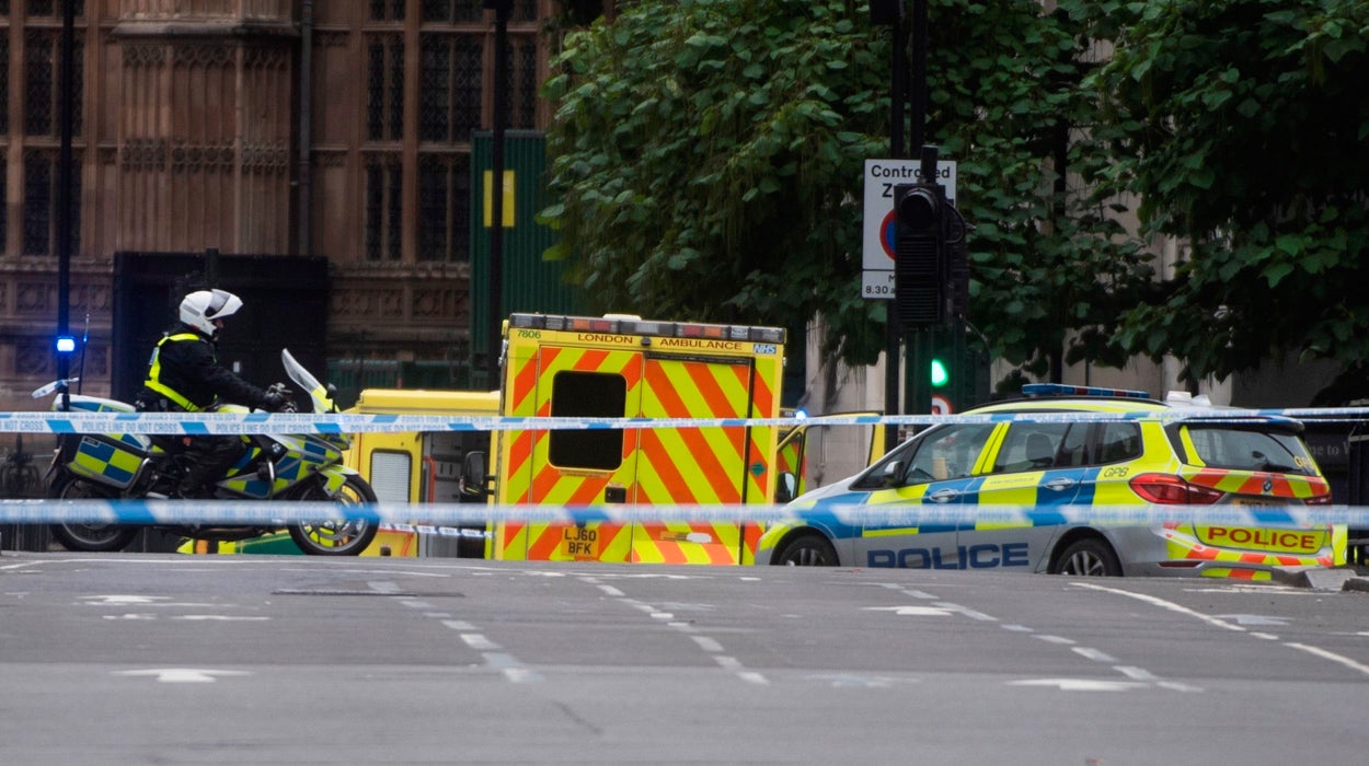 Ninguno de los heridos en el Parlamento Británico se encuentra en estado grave Ninguno de los heridos en el Parlamento Británico se encuentra en estado grave