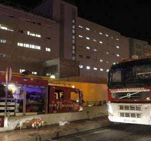 El incendio declarado en el Hospital Nuestra Señora de Candelaria, en Tenerife El incendio declarado en el Hospital Nuestra Señora de Candelaria, en Tenerife