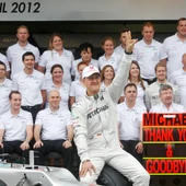 Schumacher, el día de su retirada Schumacher, el día de su retirada