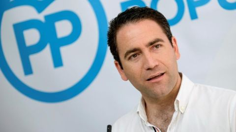 Teodoro Garc&iacute;a Egea en un acto