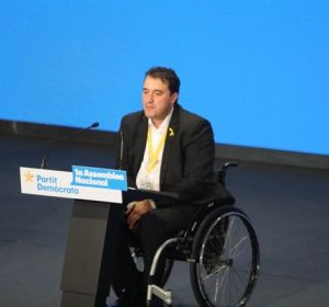 El presidente del PDeCAT, David Bonvehí El presidente del PDeCAT, David Bonvehí