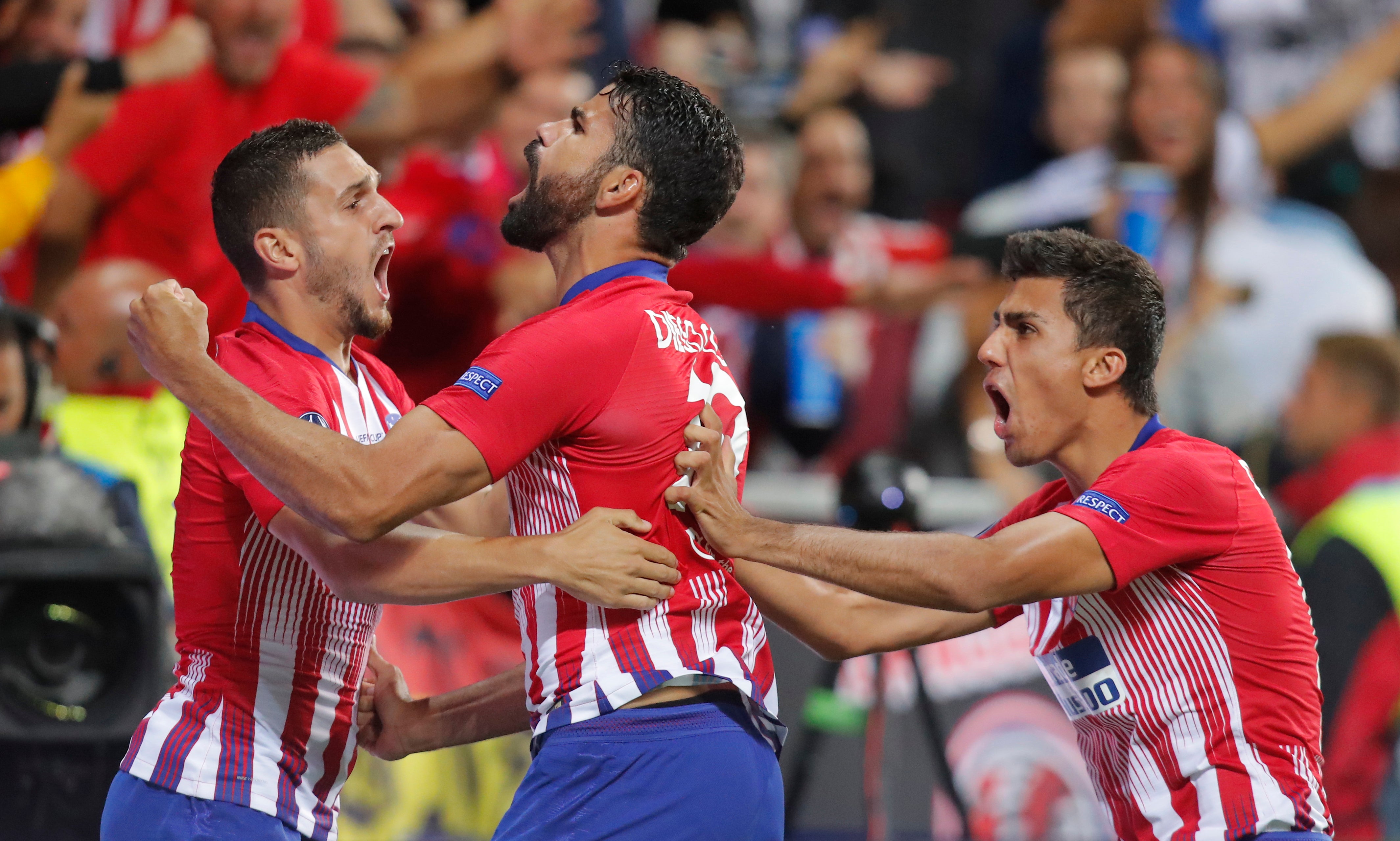 Koke, Godín y Diego Costa duda para el Leganés: trabajaron al margen del grupo Koke, Godín y Diego Costa duda para el Leganés: trabajaron al margen del grupo