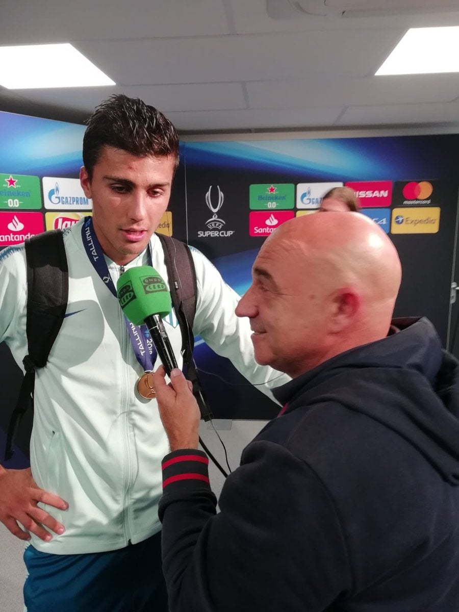 Rodrigo: "Por el perfil que tiene el equipo podemos conseguir mucho más" Rodrigo: "Por el perfil que tiene el equipo podemos conseguir mucho más"