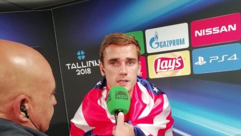 Antoine Griezmann en El Transistor con Alejandro Mori