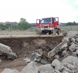 Estragos de la tormenta de verano acaecida en Guadix Estragos de la tormenta de verano acaecida en Guadix