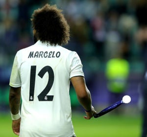 Marcelo jugando en la final Marcelo jugando en la final