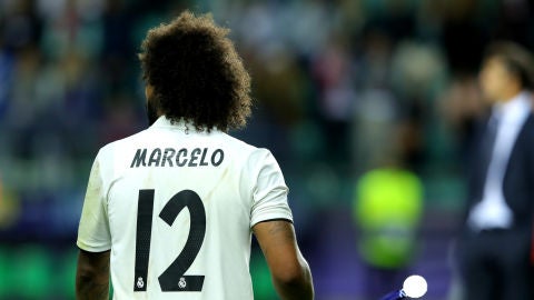 Marcelo jugando en la final