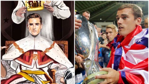 Griezmann, 'rey del f&uacute;tbol'