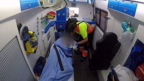 Ambulancias atiende un corte de digesti&oacute;n