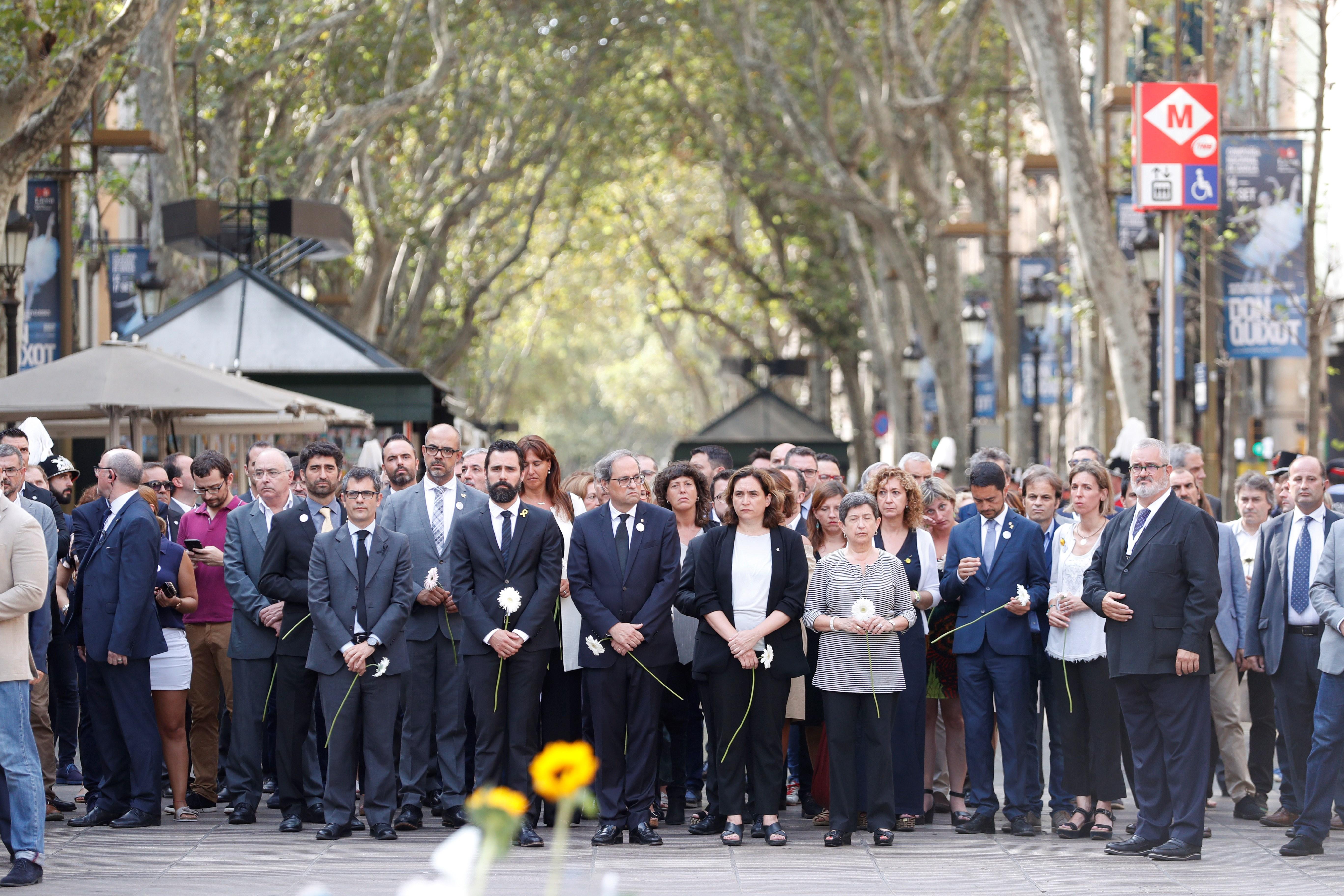 Cobertura del acto homenaje a las victimas del 17A en Barcelona Cobertura del acto homenaje a las victimas del 17A en Barcelona
