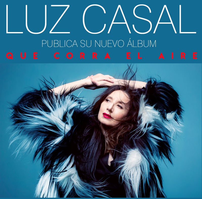 Luz Casal: "Mi último álbum significa el deseo de aire nuevos para que se lleven lo que es desagradable" Luz Casal: "Mi último álbum significa el deseo de aire nuevos para que se lleven lo que es desagradable"