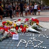 Homenajes atentados Barcelona