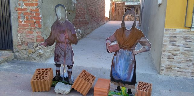 Portalrubio de Guadamejud, el pueblo con más esculturas que vecinos Portalrubio de Guadamejud, el pueblo con más esculturas que vecinos