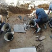 Exhumación de fusilados en Salamanca