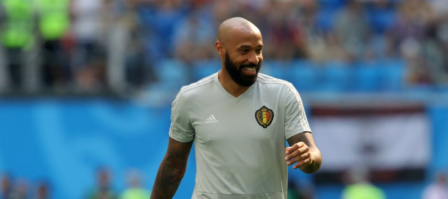 Thierry Henry, con Bélgica Thierry Henry, con Bélgica