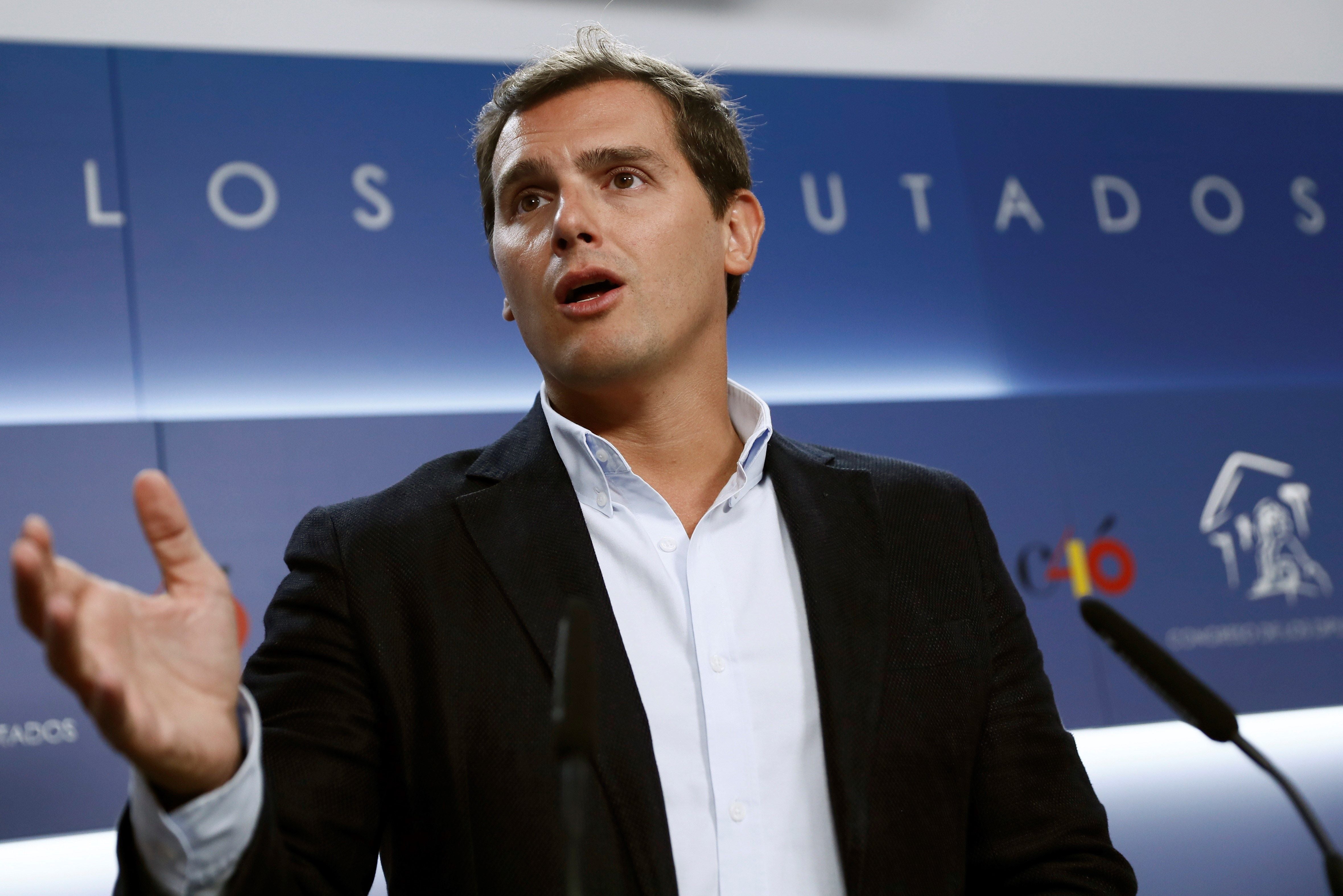 Rivera pide al Congreso y al Gobierno apoyar "sin fisuras" al juez Llarena Rivera pide al Congreso y al Gobierno apoyar "sin fisuras" al juez Llarena