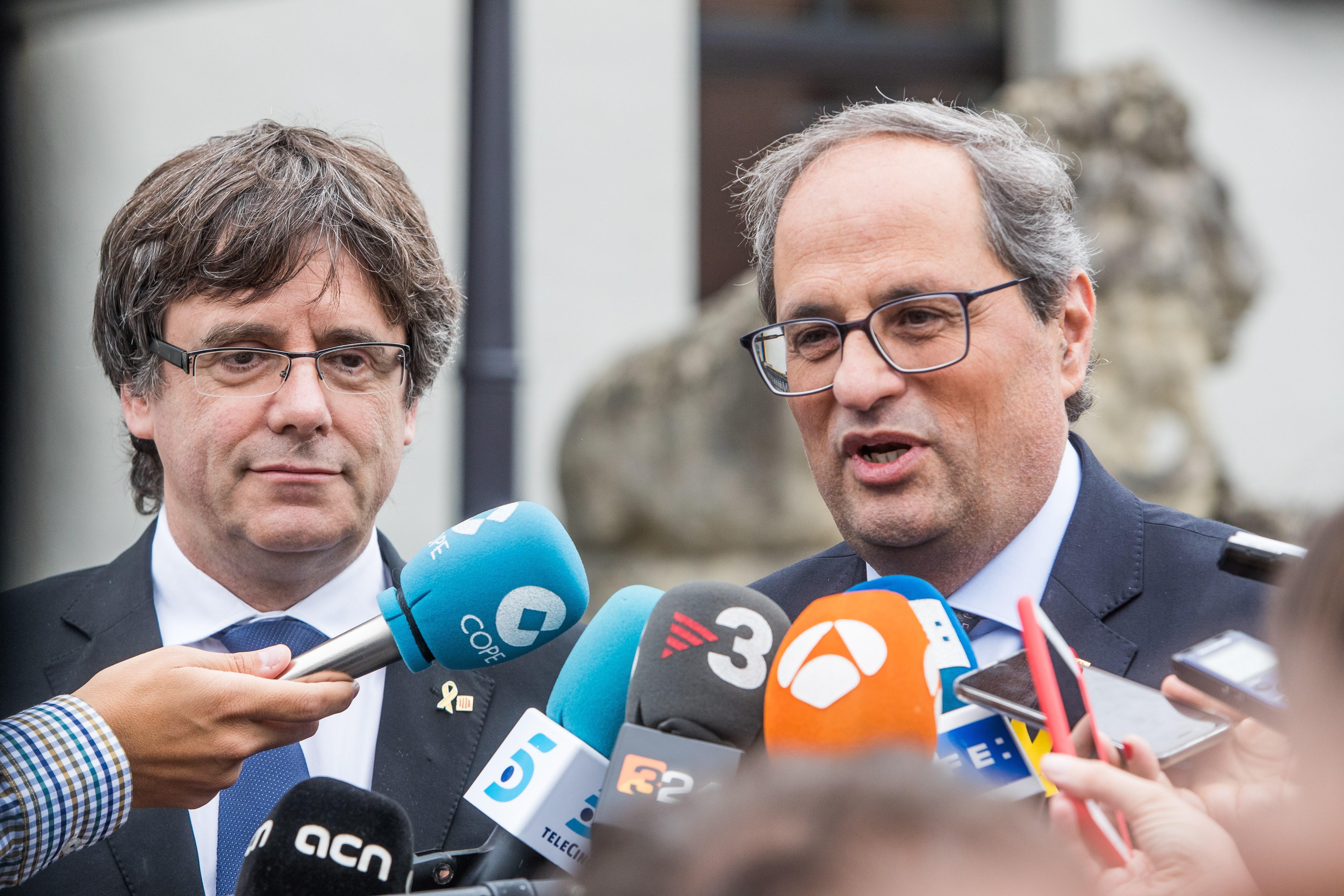 La denuncia de Puigdemont contra Llarena parte de unas declaraciones falseadas en la traducción La denuncia de Puigdemont contra Llarena parte de unas declaraciones falseadas en la traducción