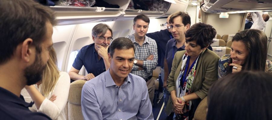 Pedro Sánchez inicia su gira por Latinoamérica Pedro Sánchez inicia su gira por Latinoamérica