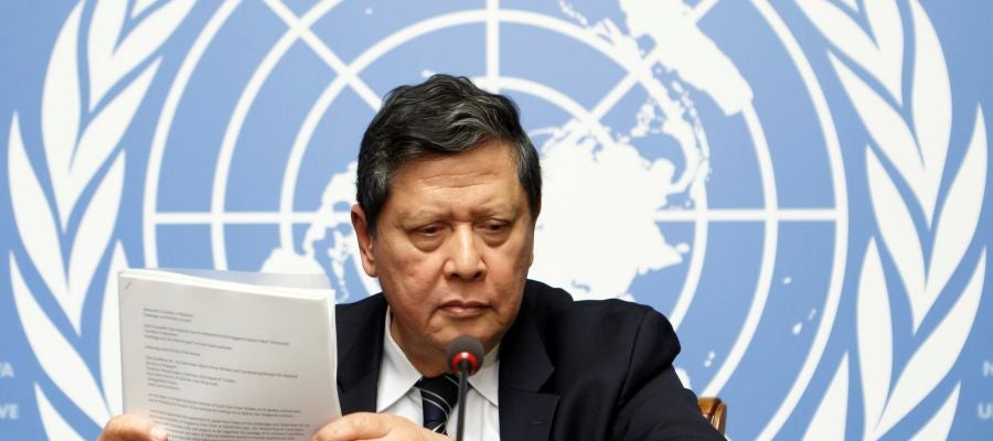 El presidente de la Misión de Investigación de la ONU para Birmania, Marzuki Darusman El presidente de la Misión de Investigación de la ONU para Birmania, Marzuki Darusman