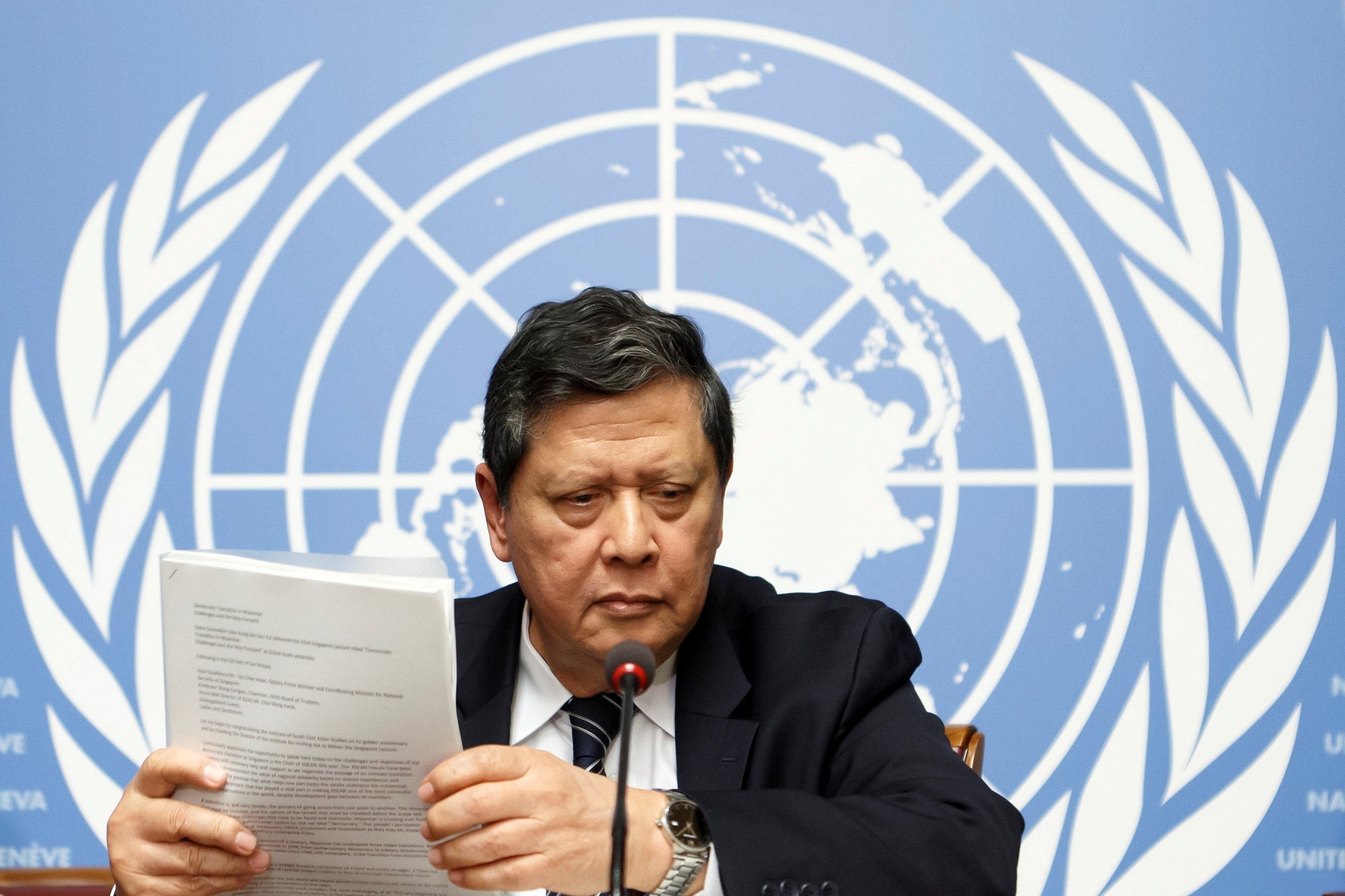 Birmania rechaza las acusaciones de la ONU por "genocidio" a los rohinyás Birmania rechaza las acusaciones de la ONU por "genocidio" a los rohinyás
