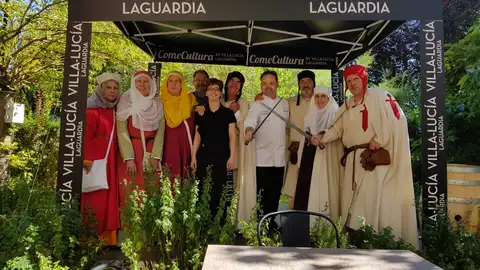 Villa-Lucía gana el Concurso de Pintxos Medievales de Laguardia. Villa-Lucía gana el Concurso de Pintxos Medievales de Laguardia.