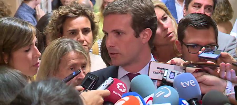 Pablo Casado insta a la Fiscalía a estudiar si puede querellarse contra el juzgado belga que lleva la demanda contra Llarena Pablo Casado insta a la Fiscalía a estudiar si puede querellarse contra el juzgado belga que lleva la demanda contra Llarena