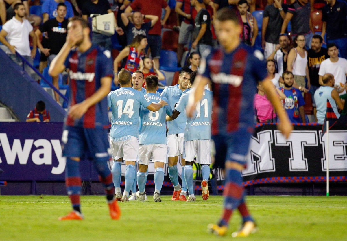 Levante UD 1-2 Celta de Vigo: Escucha los goles de la victoria del equipo gallego Levante UD 1-2 Celta de Vigo: Escucha los goles de la victoria del equipo gallego