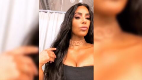 El collar 'implantado' de Kim Kardashian
