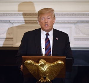 El presidente estadounidense, Donald Trump El presidente estadounidense, Donald Trump