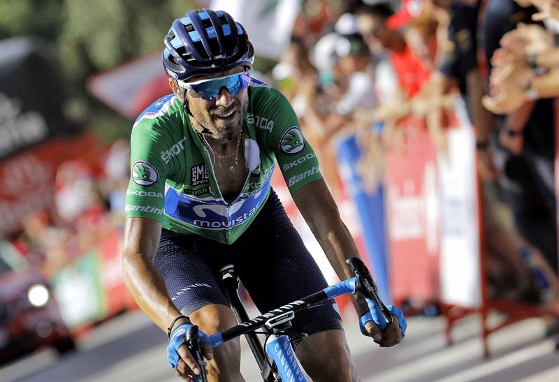 Valverde: "Me he puesto a tirar en favor de Quintana y de mí, para estar lo más cerca posible de Yates" Valverde: "Me he puesto a tirar en favor de Quintana y de mí, para estar lo más cerca posible de Yates"