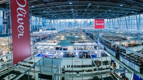Panor&aacute;mica de la Feria EuroShoes en Rusia.